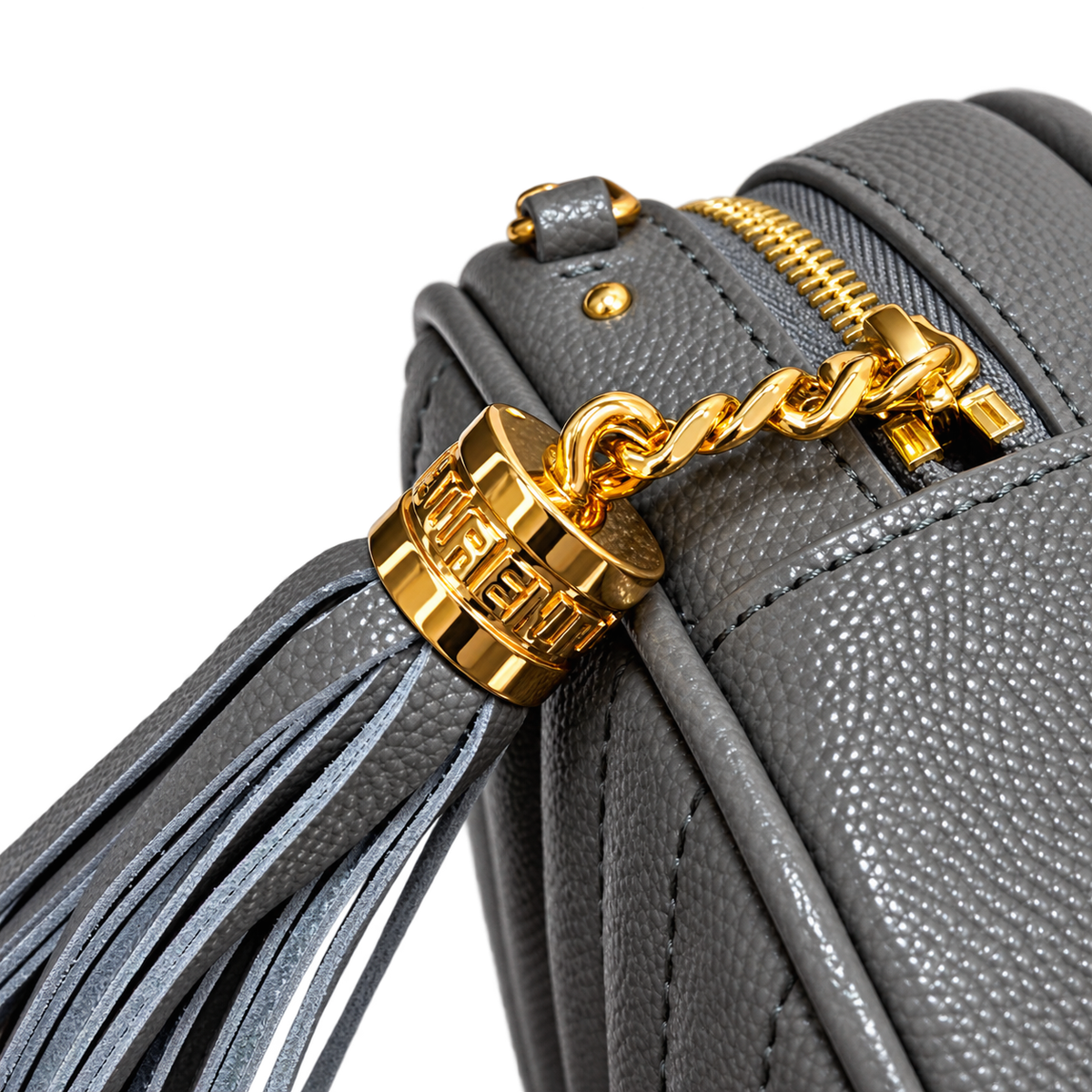 Saint Laurent YSL Lou Camera Bag – Grey Gold