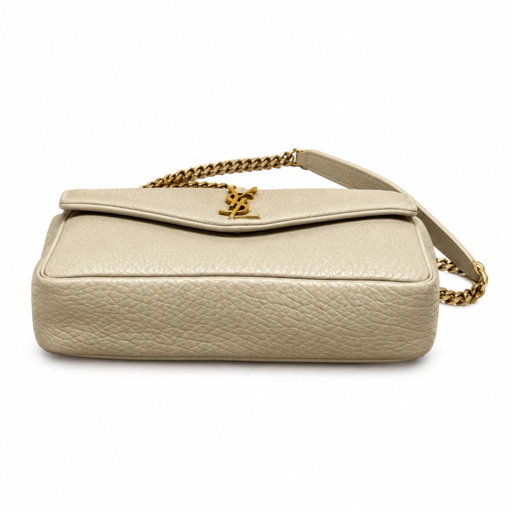 YSL Saint Laurent Envelope Chain Bag Cream