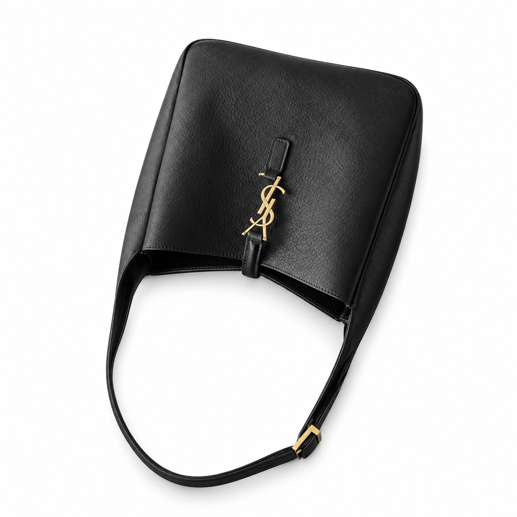 Saint Laurent YSL Le 5 à 7 Hobo – Black Gold