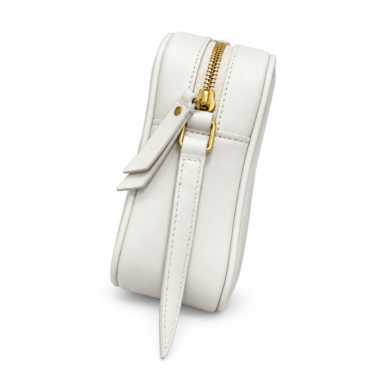 Saint Laurent YSL Lou Camera Bag – White Antique Gold