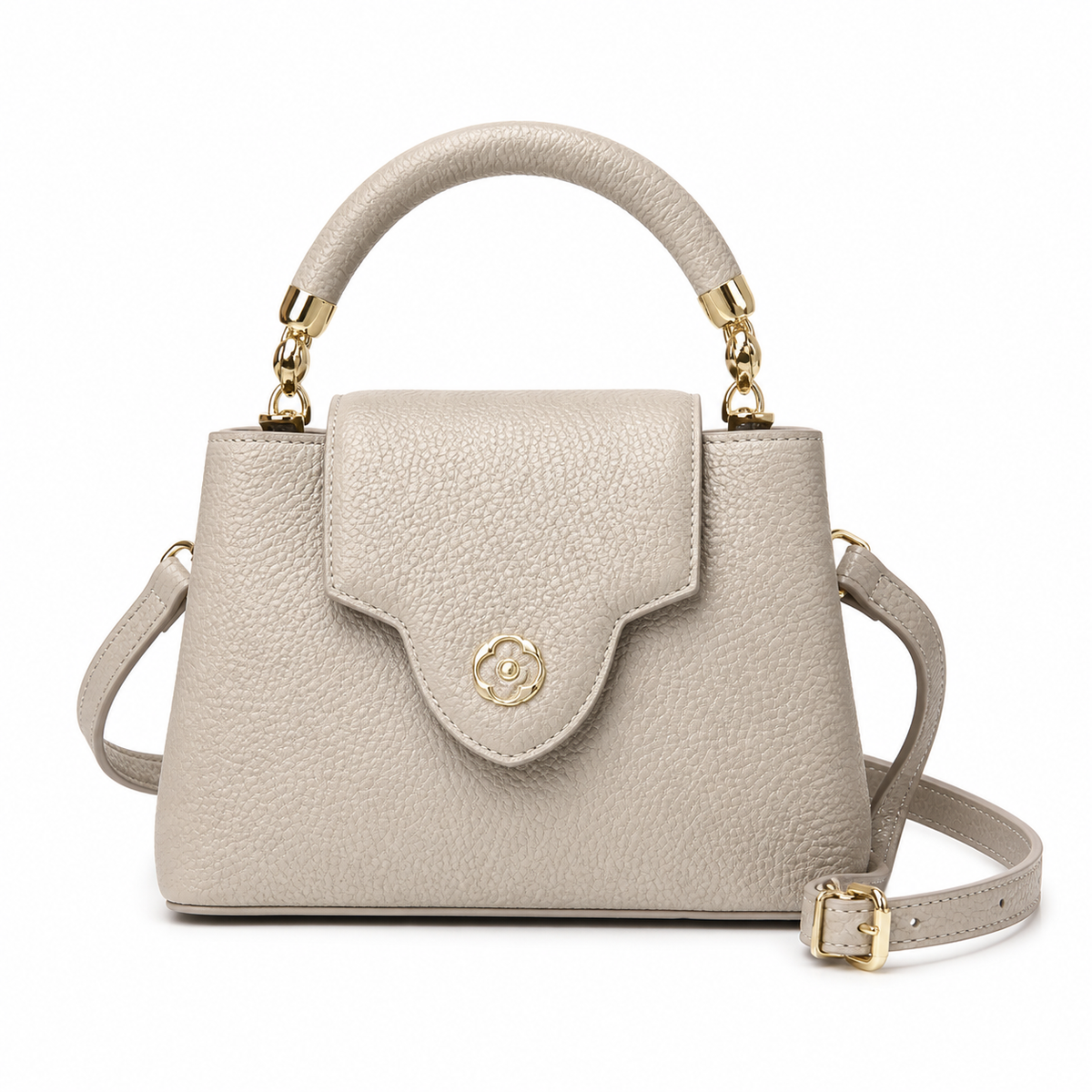 Louis Vuitton Capucines BB – Stone Grey Taurillon Flap