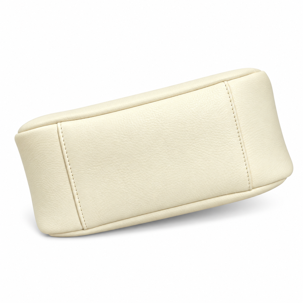 Saint Laurent YSL Le 5 à 7 Hobo – Cream Gold