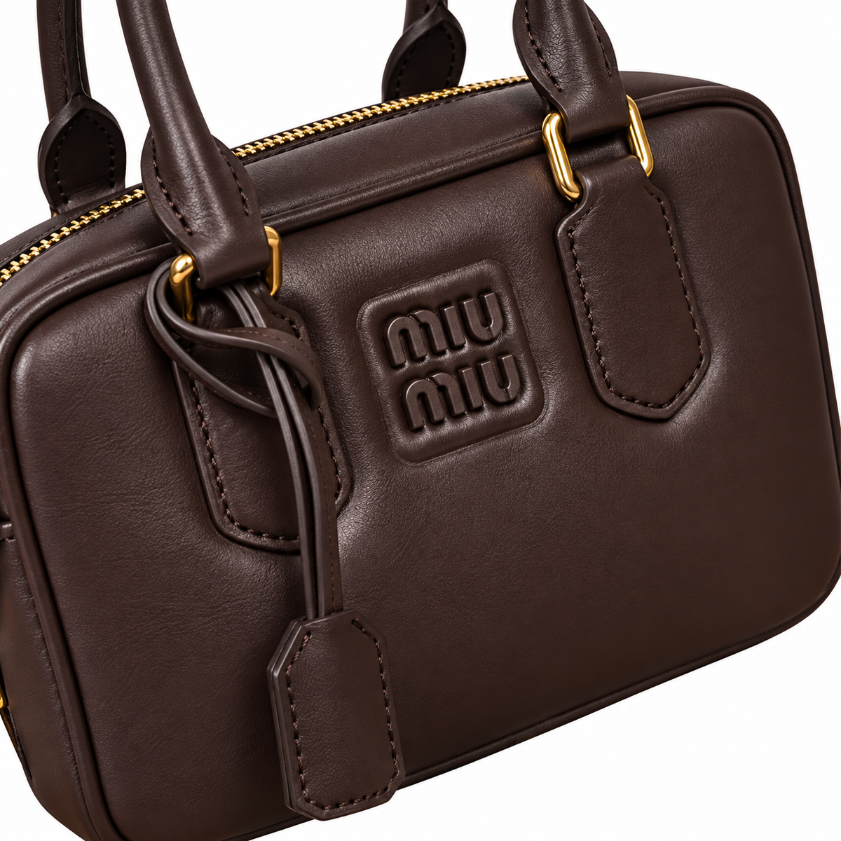 Miu Miu Matelassé Leather Sculptural Crossbody Bag