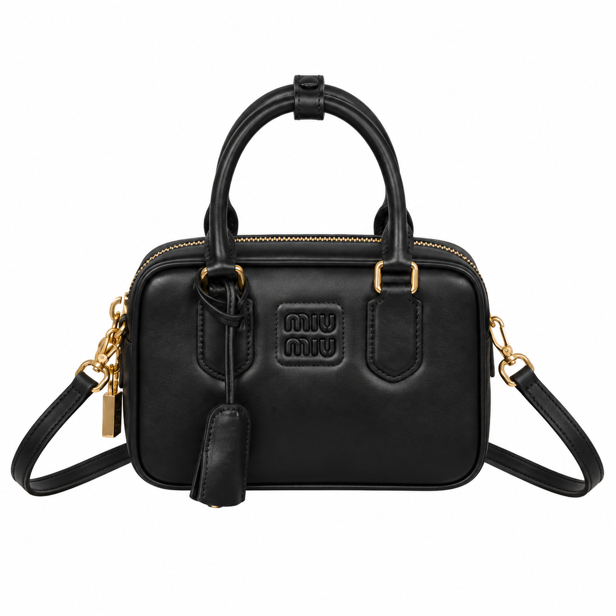Miu Miu Matelassé Leather Soft-Texture Crossbody Bag