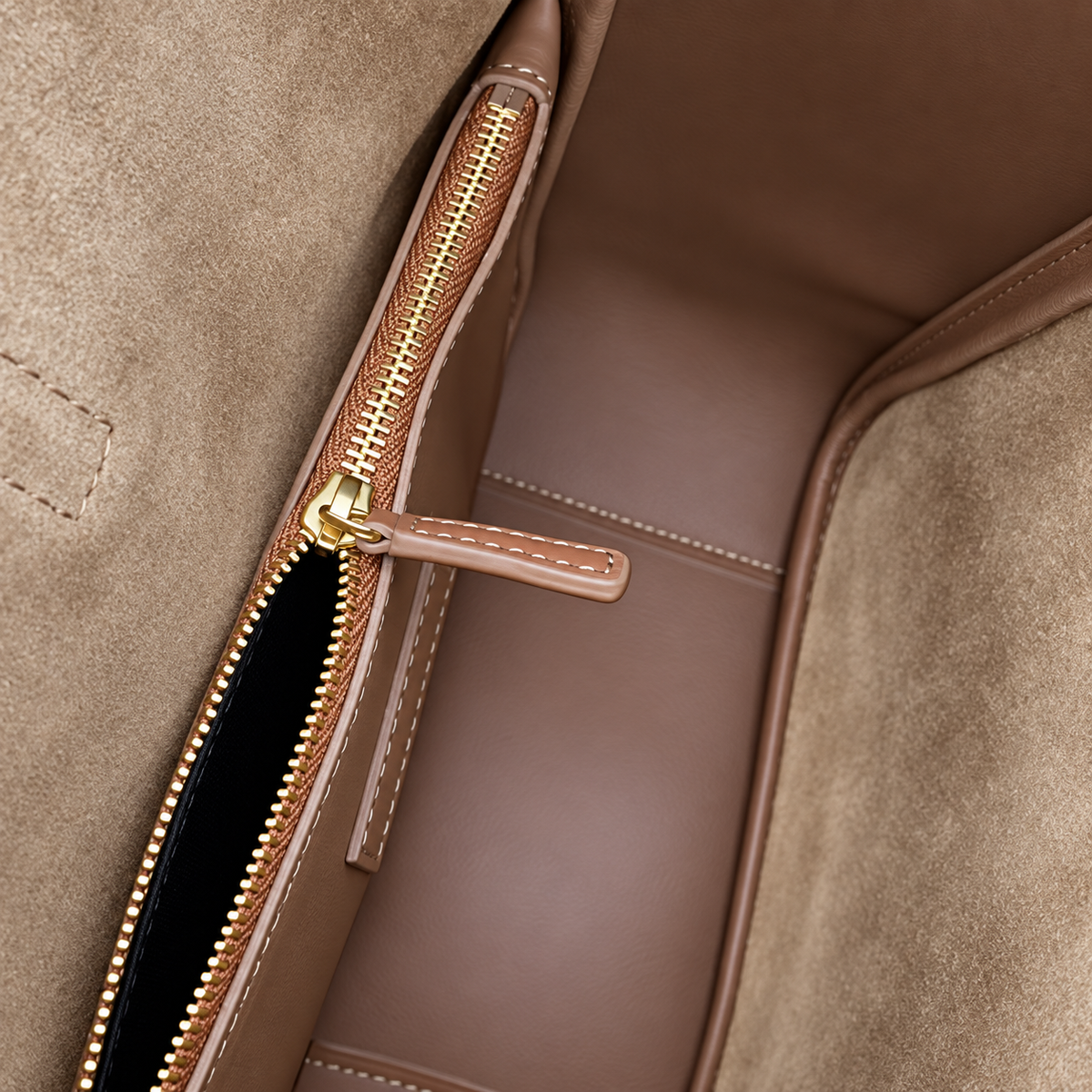 Saint Laurent YSL Le 5 à 7 Hobo – Mustard Suede Gold