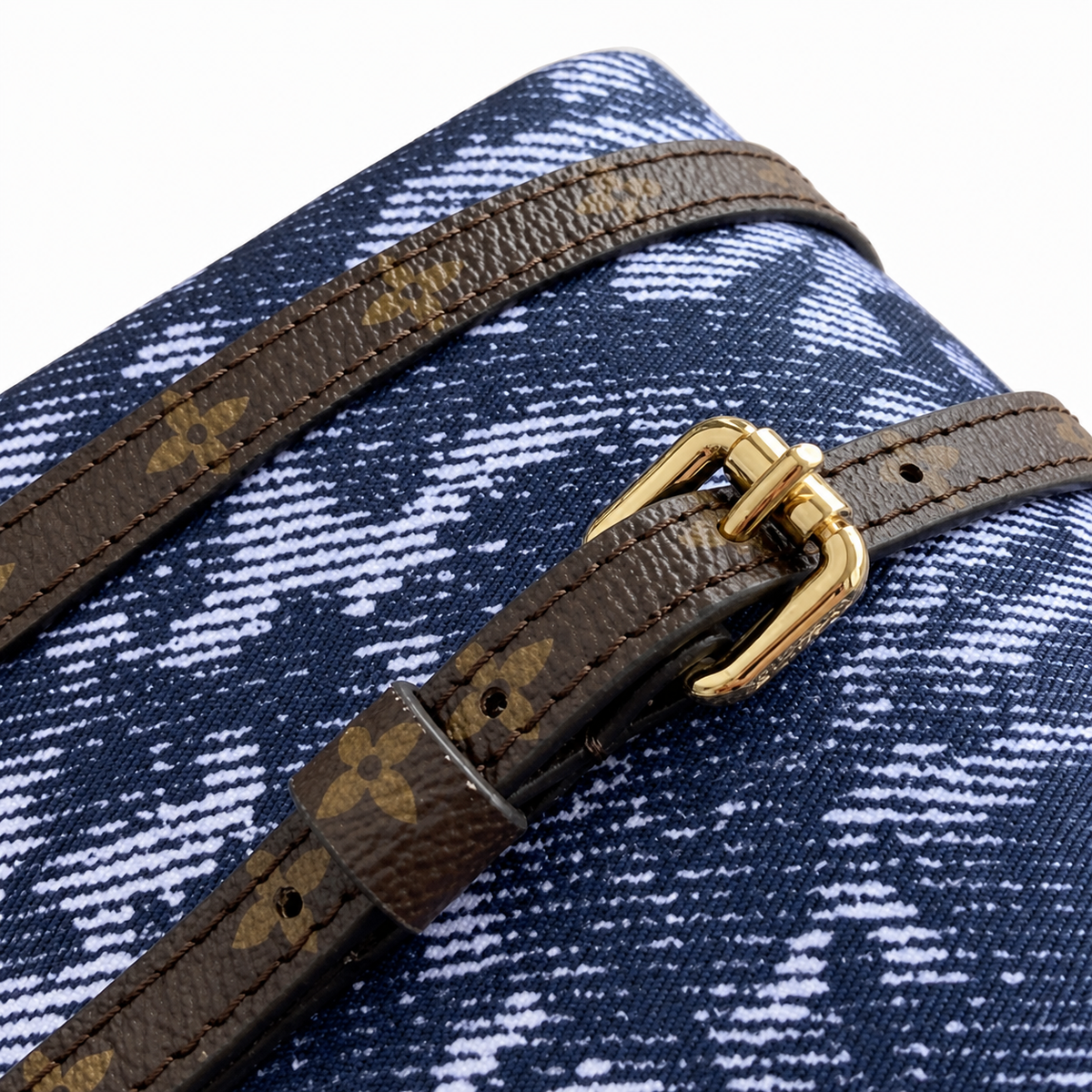 Louis Vuitton Mini Soft Trunk – Blue Monogram Jacquard
