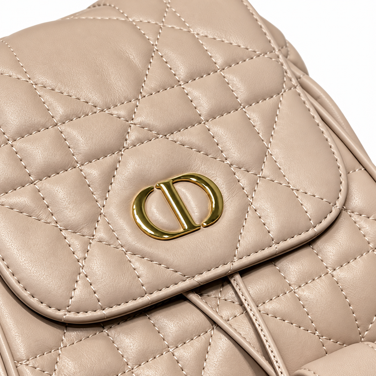 Dior Cannage Quilted Travel Backpack 23cm