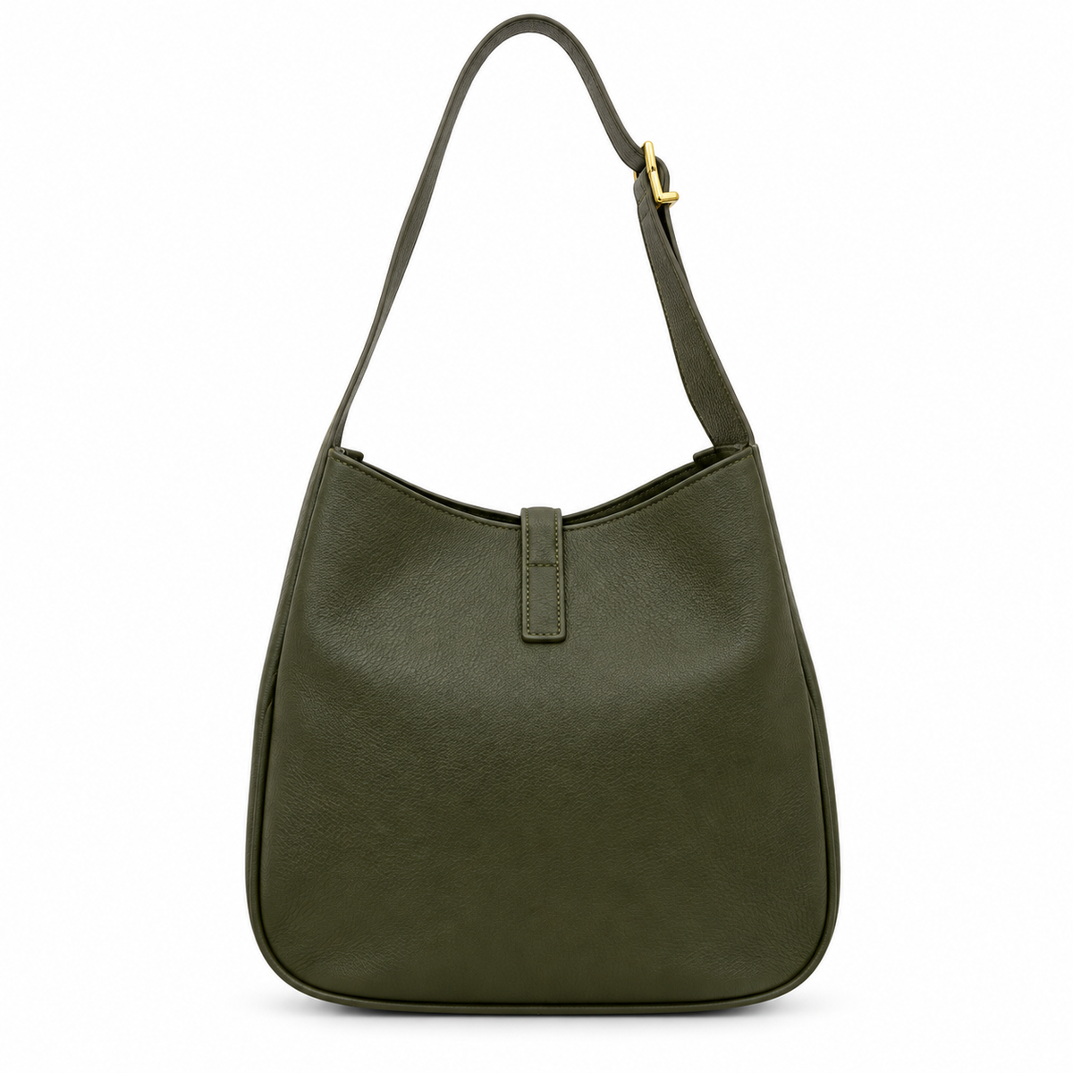 Saint Laurent YSL Le 5 à 7 Hobo – Khaki Gold