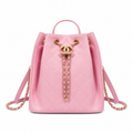Chanel Classic Quilted Square Box Handbag | CC Turn-Lock Top Handle — 23cm