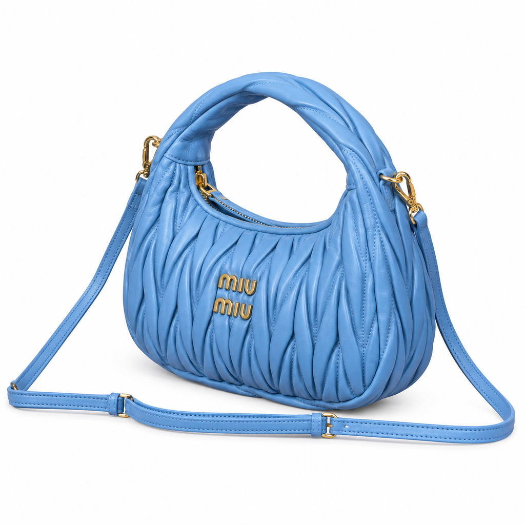 Miu Miu Matelassé Leather City Crossbody Bag