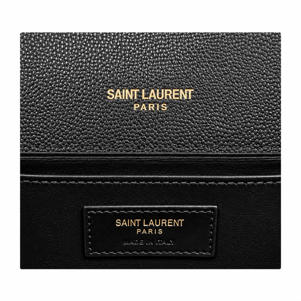 Saint Laurent YSL Kate Chain Bag – Black Gold