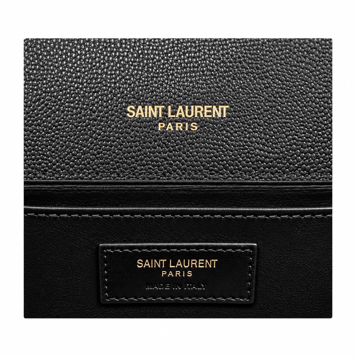 Saint Laurent YSL Kate Chain Bag – Black Gold