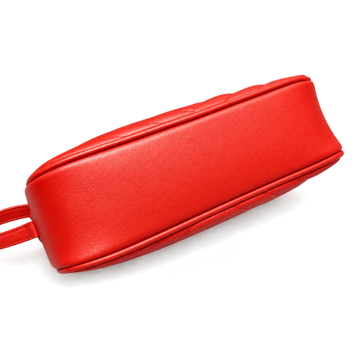 Saint Laurent YSL Lou Camera Bag – Red Gold Tassel