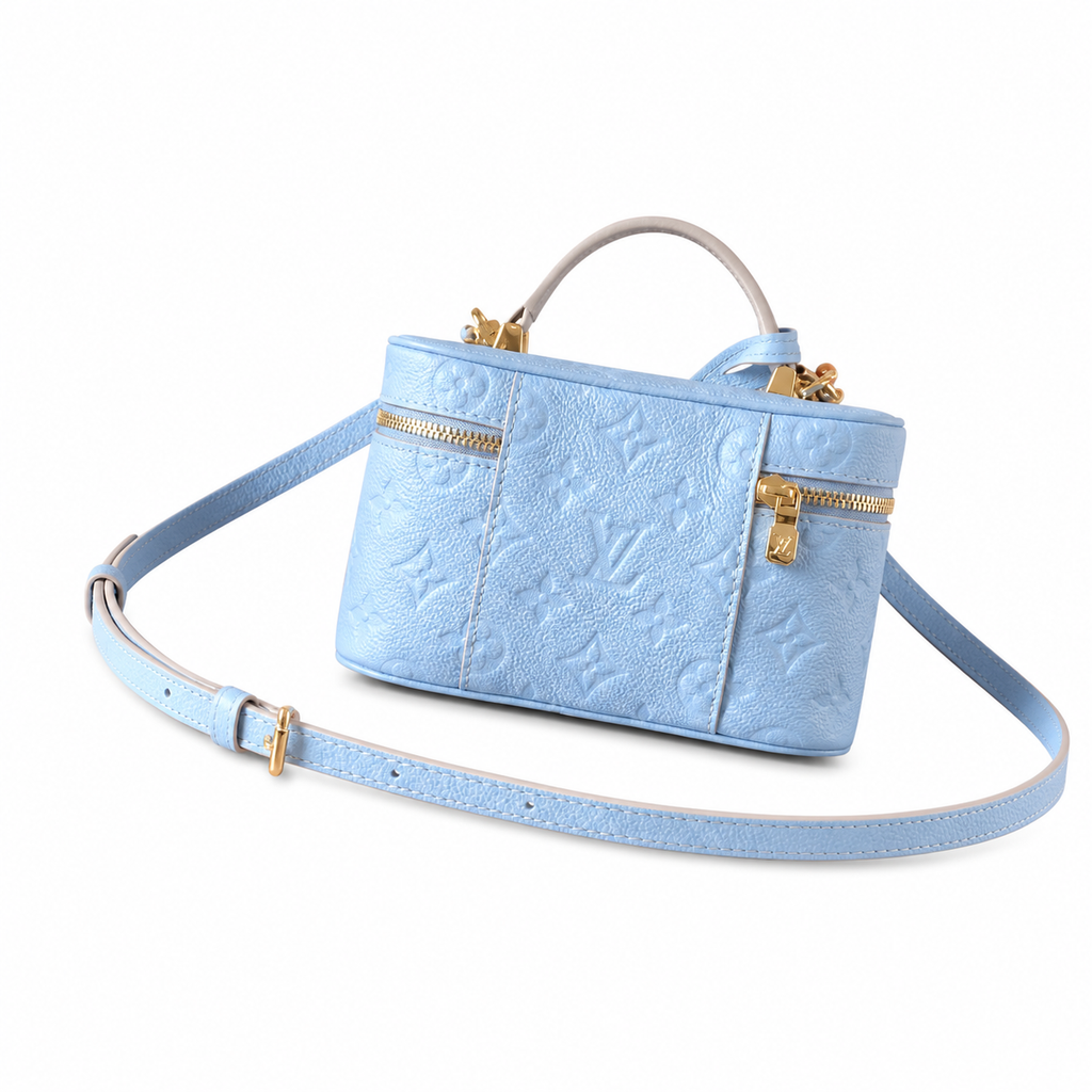 Louis Vuitton Vanity PM – Blue Monogram Empreinte