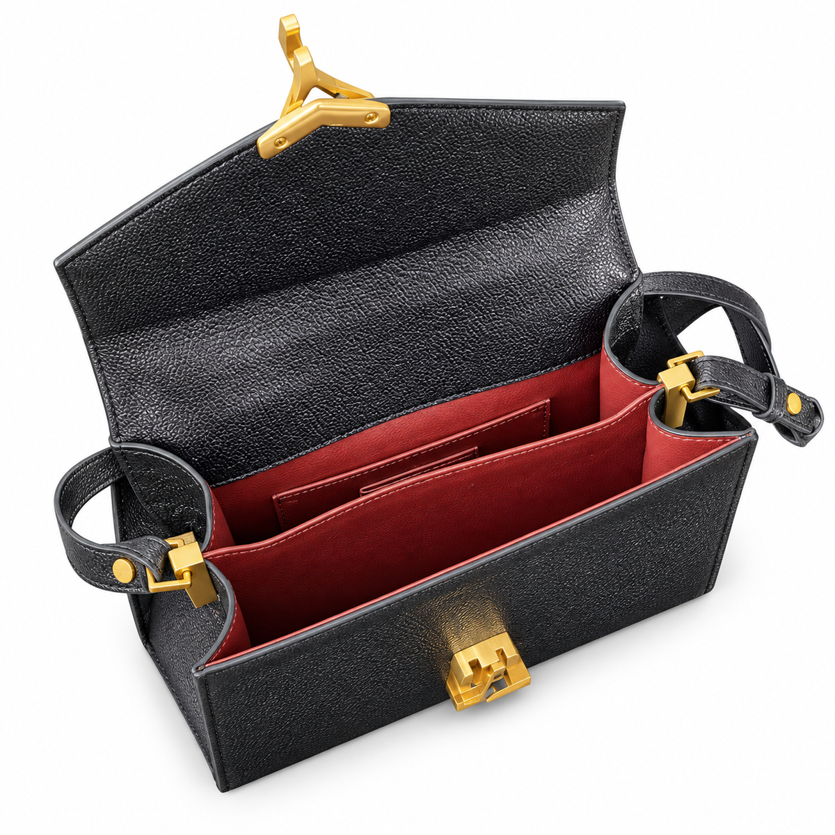 Saint Laurent YSL Cassandre Mini – Black Gold