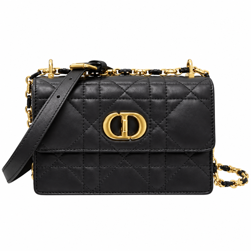 Dior Cannage Quilted Box Crossbody Bag 17.3cm