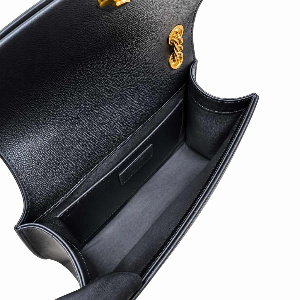Saint Laurent YSL Envelope Large – Black Gold