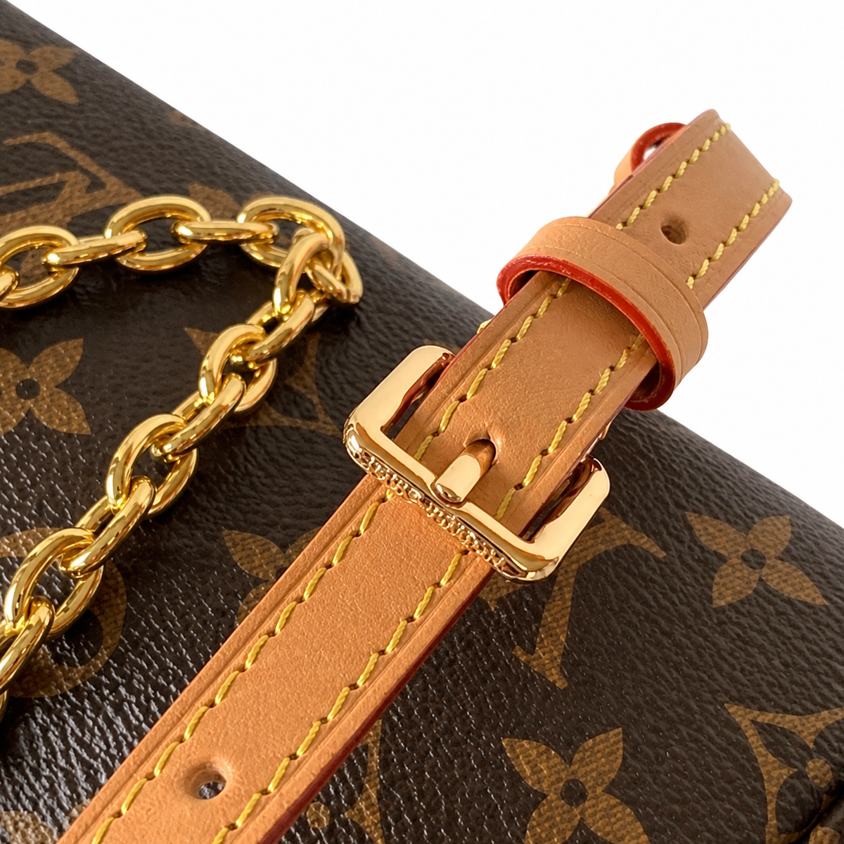 Louis Vuitton Mini Bumbag – Monogram Canvas Gold Chain
