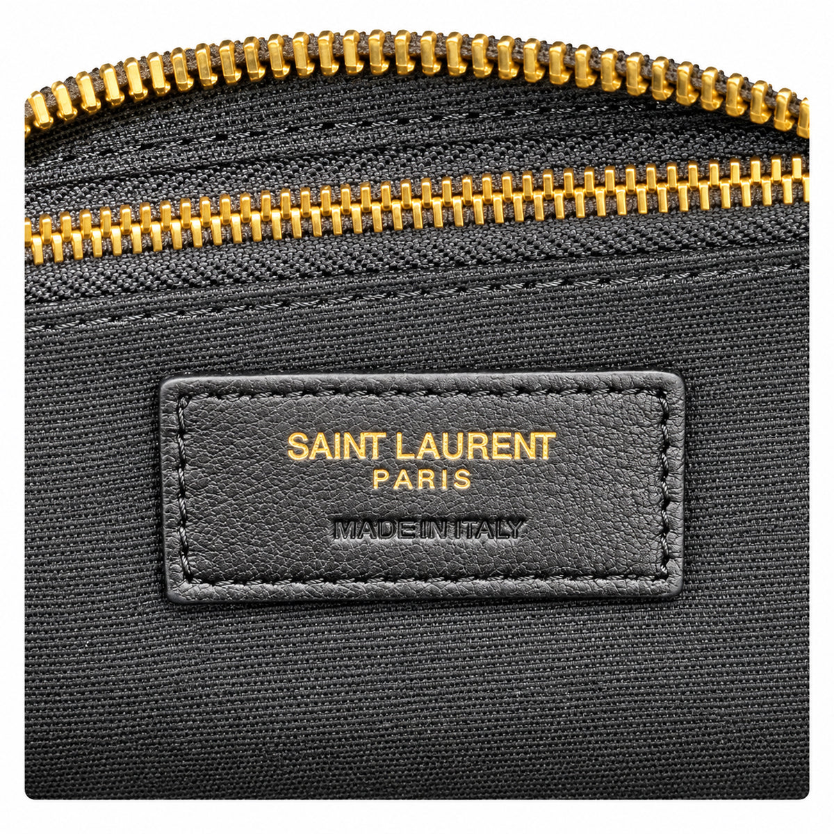 Saint Laurent YSL Quilted Boston Bag – Navy Blue