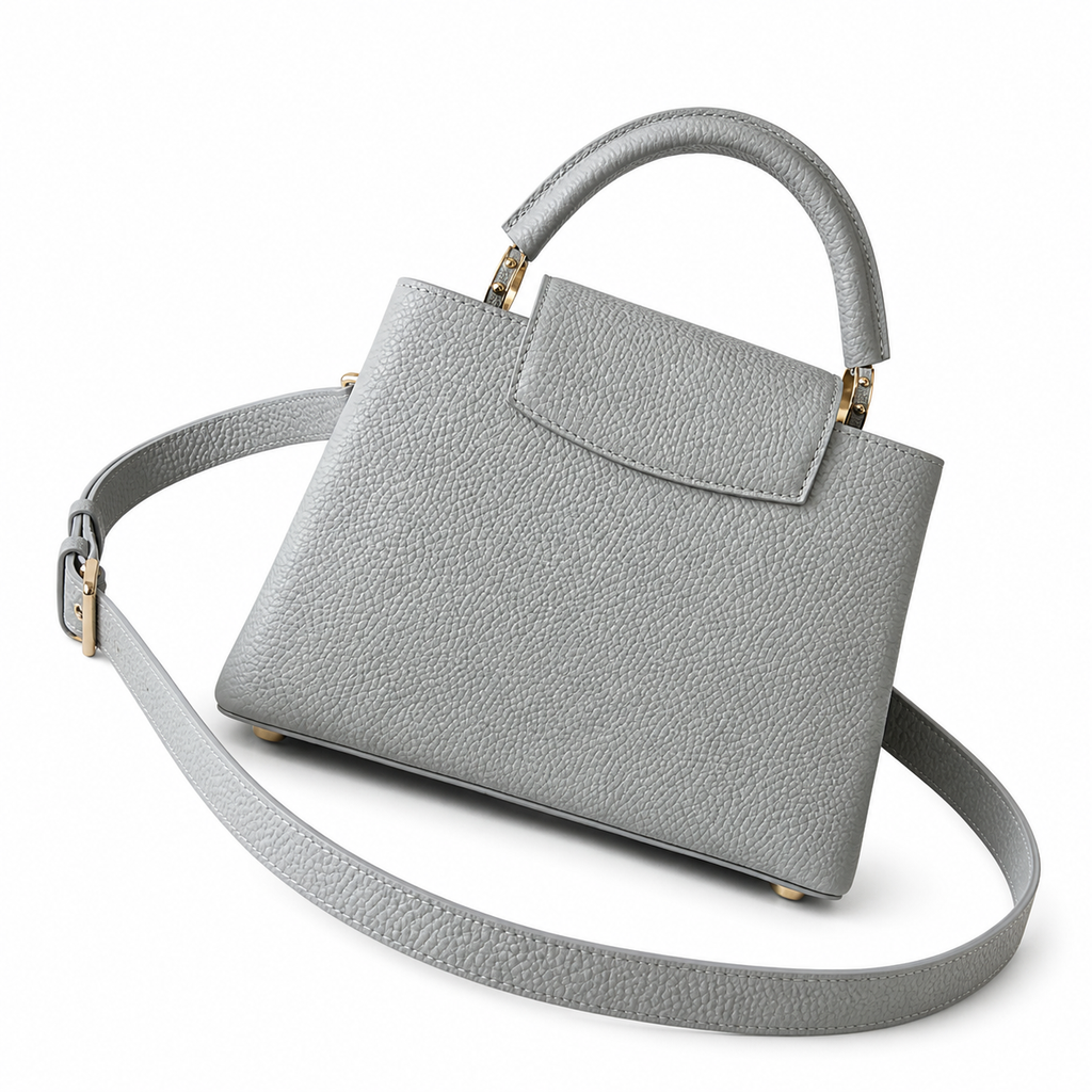 Louis Vuitton Gray Top Handle Bag
