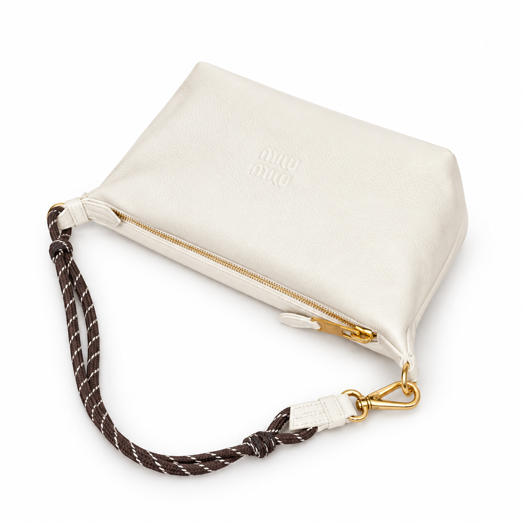 Miu Miu Leather Crossbody Bag 18.5 cm