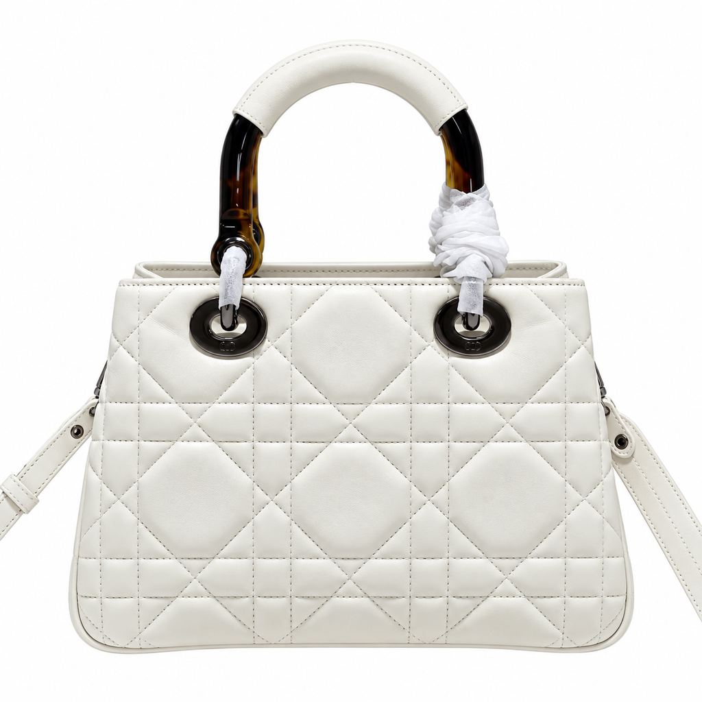 Dior Cannage Quilted Weekend Crossbody Bag 24cm