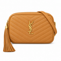 Saint Laurent YSL Lou Camera Bag – Nude Beige Gold