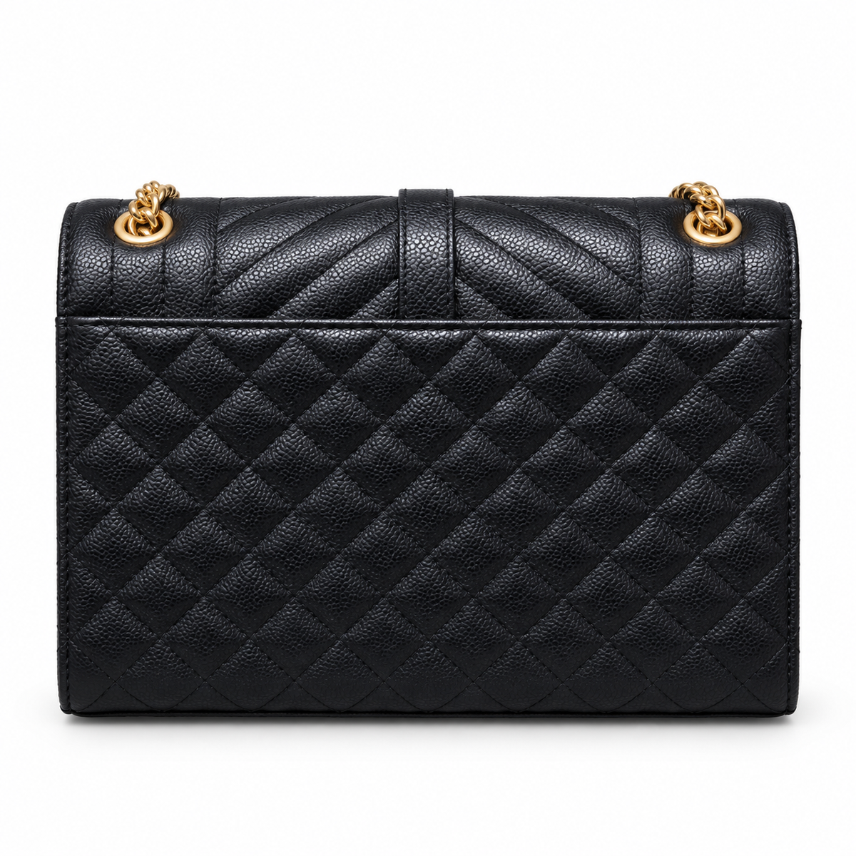 Saint Laurent YSL Envelope Large – Black Gold