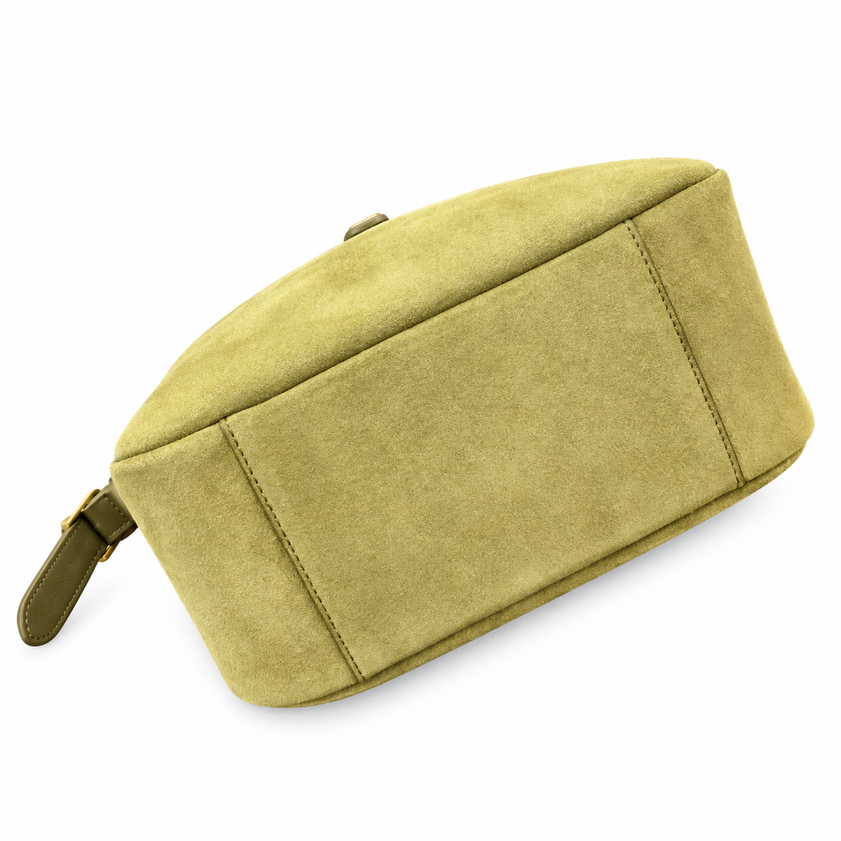 Saint Laurent YSL Le 5 à 7 Hobo – Sage Suede Gold