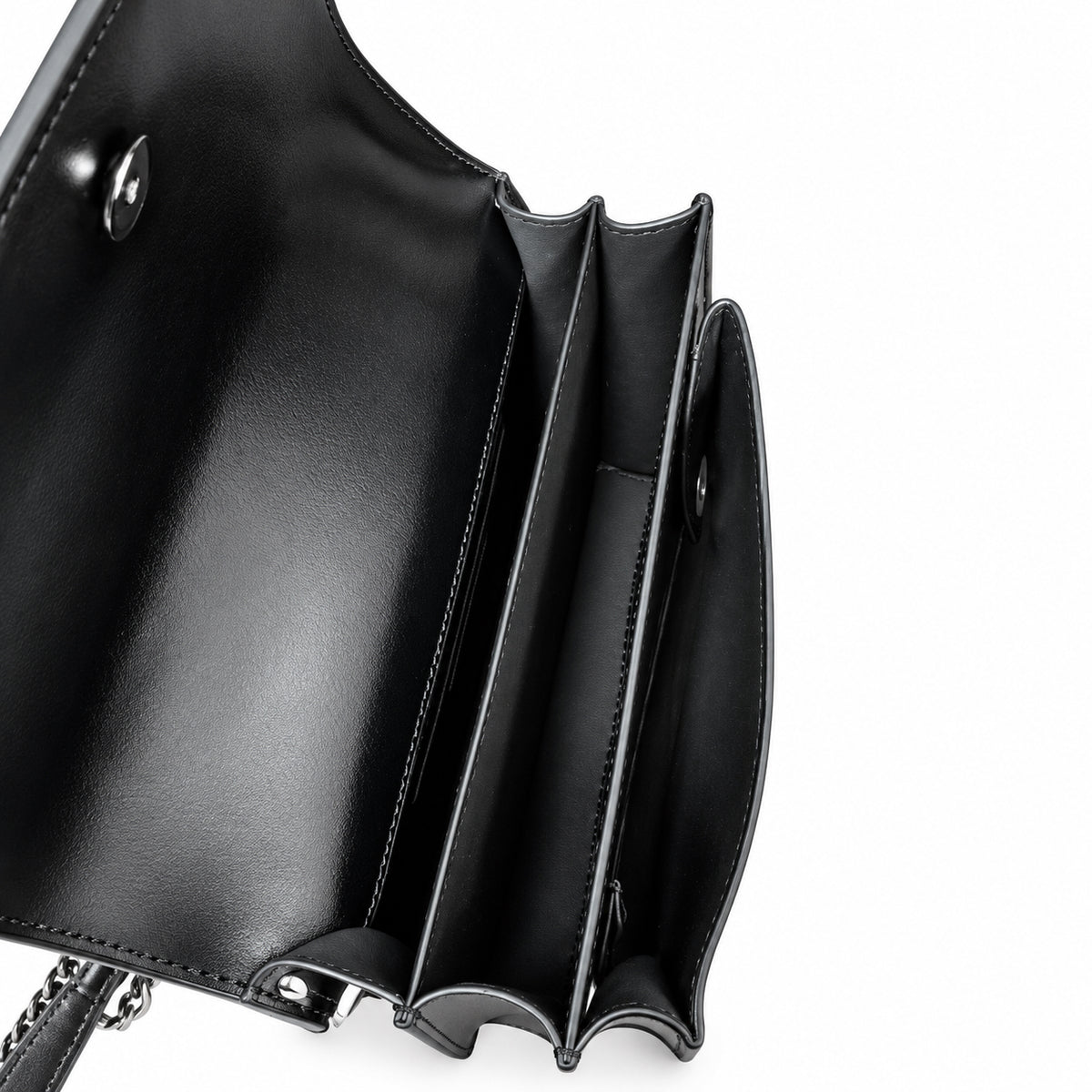 YSL Sunset Medium Bag All Black