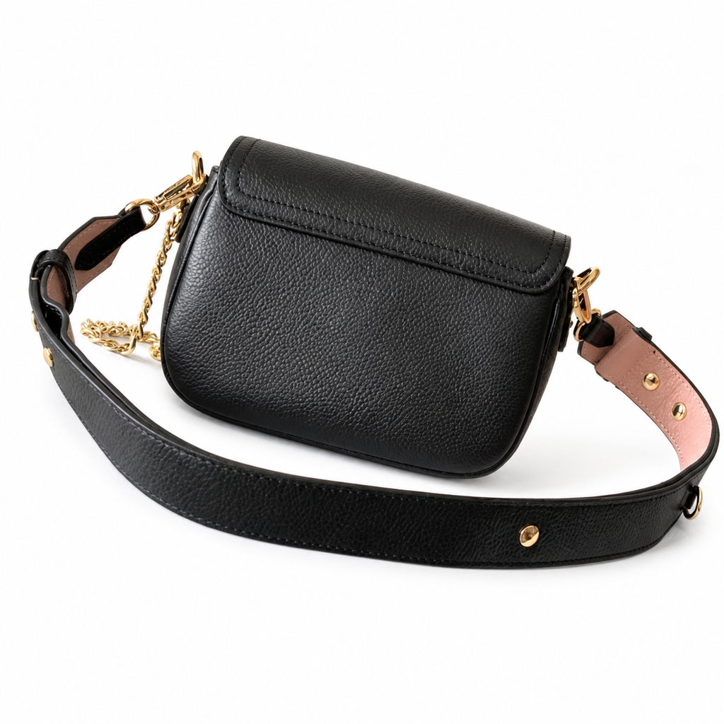Louis Vuitton Lock Me Tender – Black Cream Bicolor Chain