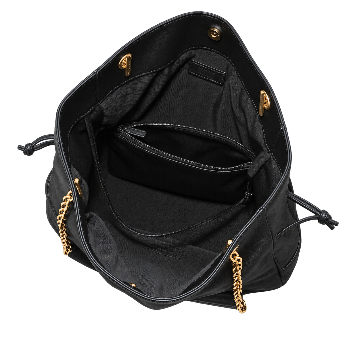 YSL Saint Laurent Jamie Tote Black Quilted Leather