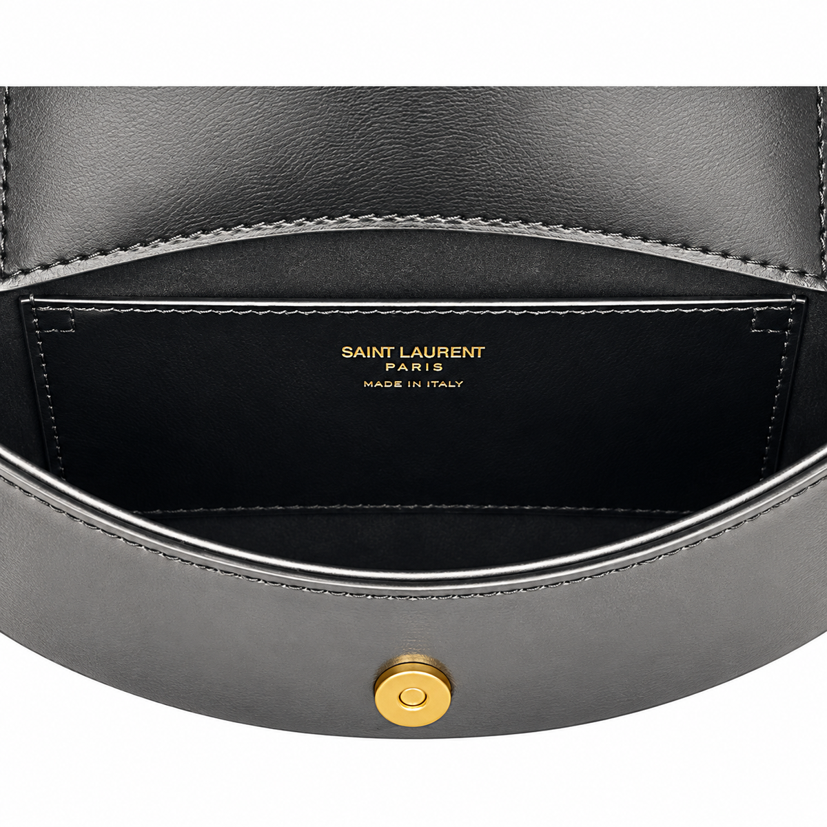Saint Laurent YSL Voltaire Shoulder Bag – Black Leather