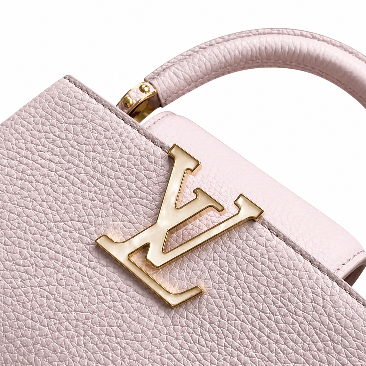 Louis Vuitton Capucines Mini Bag in Pink