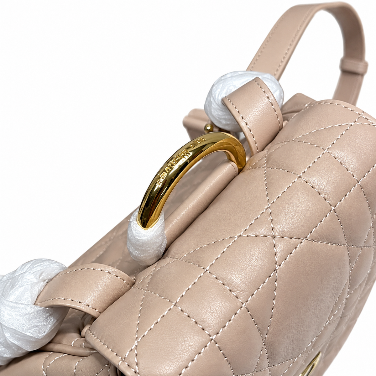 Dior Cannage Quilted Travel Backpack 23cm