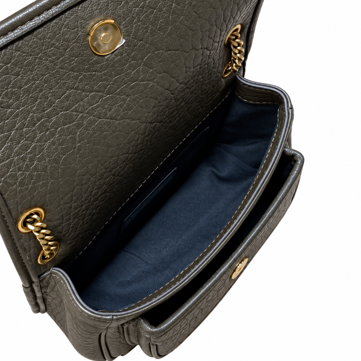 Saint Laurent Niki Medium Top Handle Bag in Dark Khaki