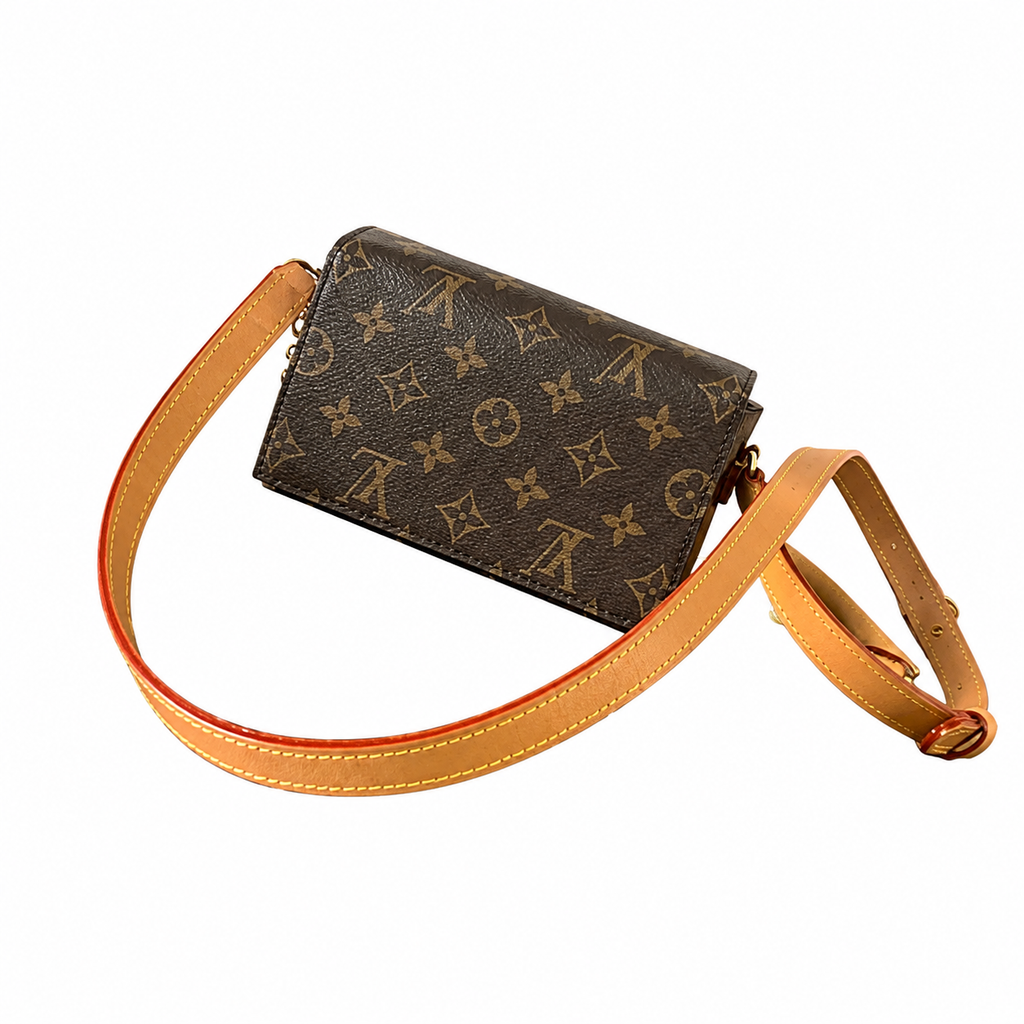 Louis Vuitton Dauphine Chain Wallet – Monogram Canvas