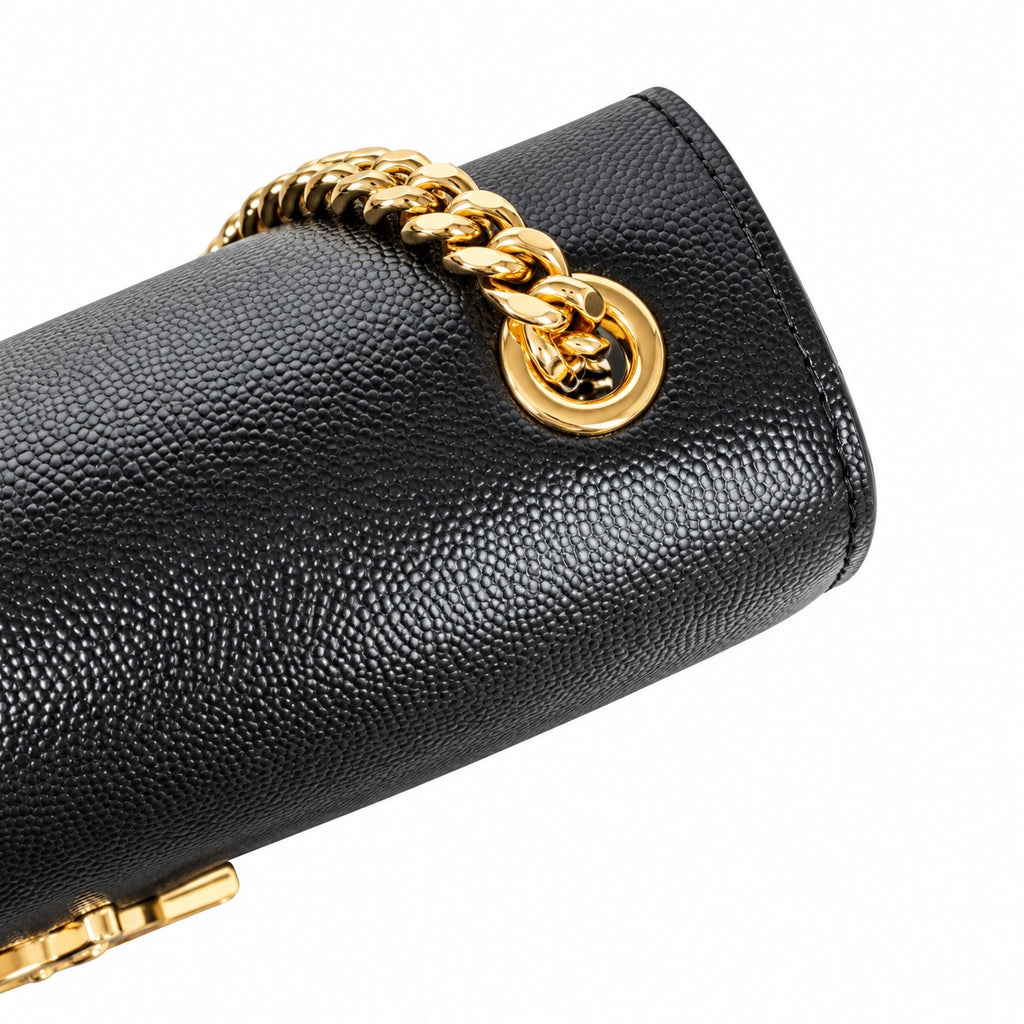 Saint Laurent YSL Kate Chain Bag – Black Gold