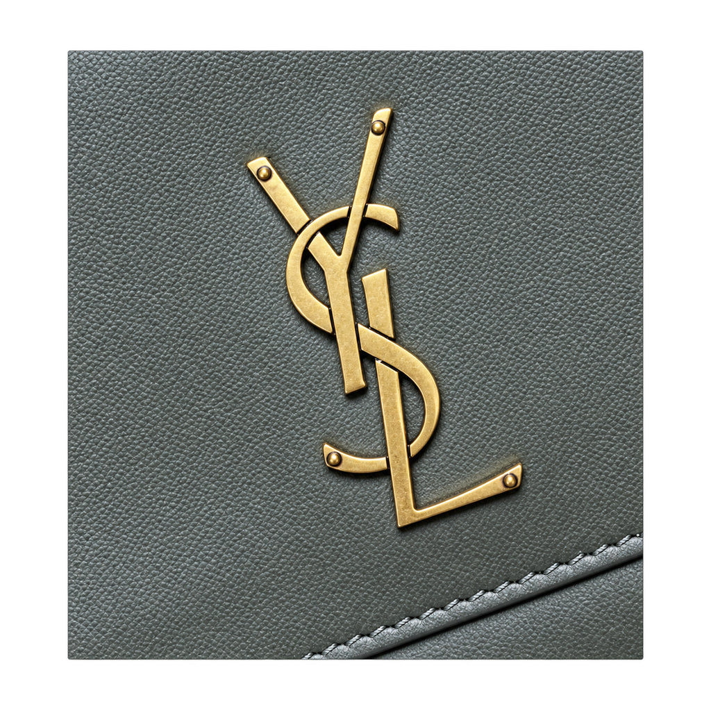 YSL Saint Laurent Solferino Crossbody Bag Dark Grey