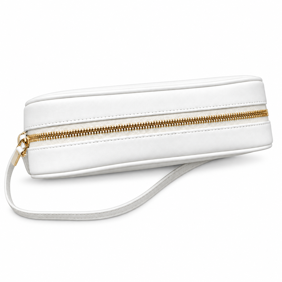 Saint Laurent YSL Lou Camera Bag – White Antique Gold