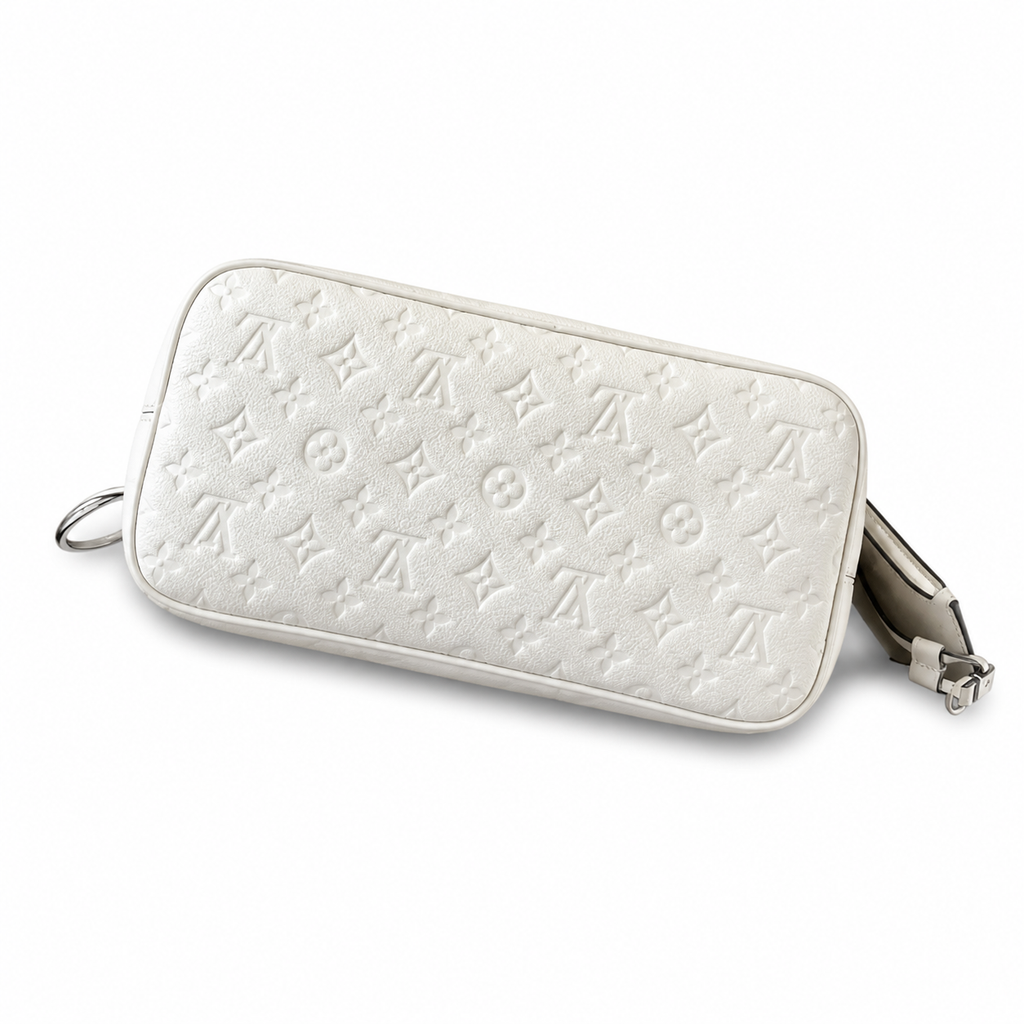 Louis Vuitton Neverfull MM – White Monogram Empreinte