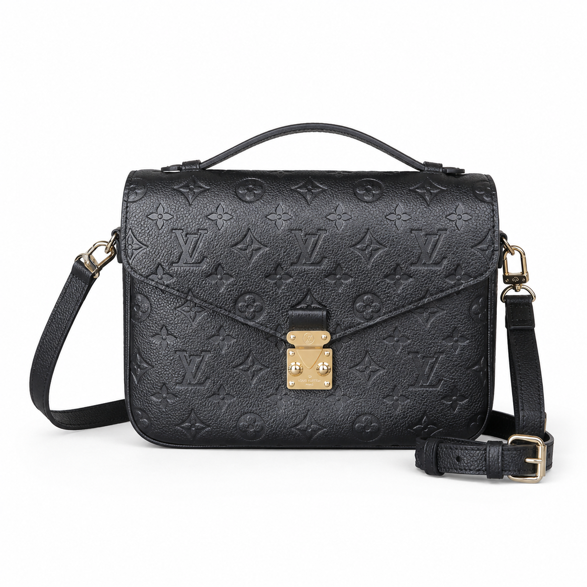 Louis Vuitton Black Monogram Crossbody Bag