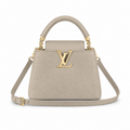Louis Vuitton Capucines BB – Stone Grey Taurillon Flap