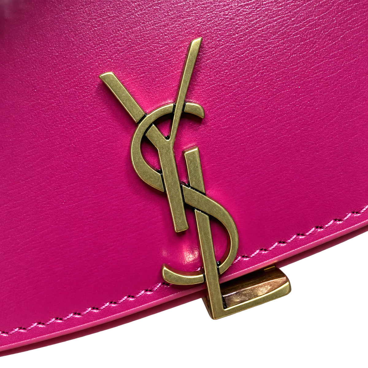 Saint Laurent Voltaire Shoulder Bag in Fuchsia