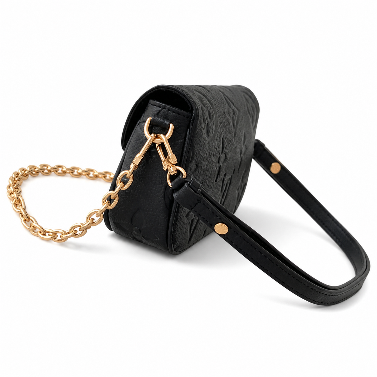 Louis Vuitton Wallet on Chain Ivy – Black Monogram Empreinte