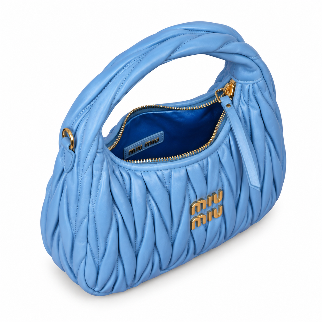 Miu Miu Matelassé Leather City Crossbody Bag