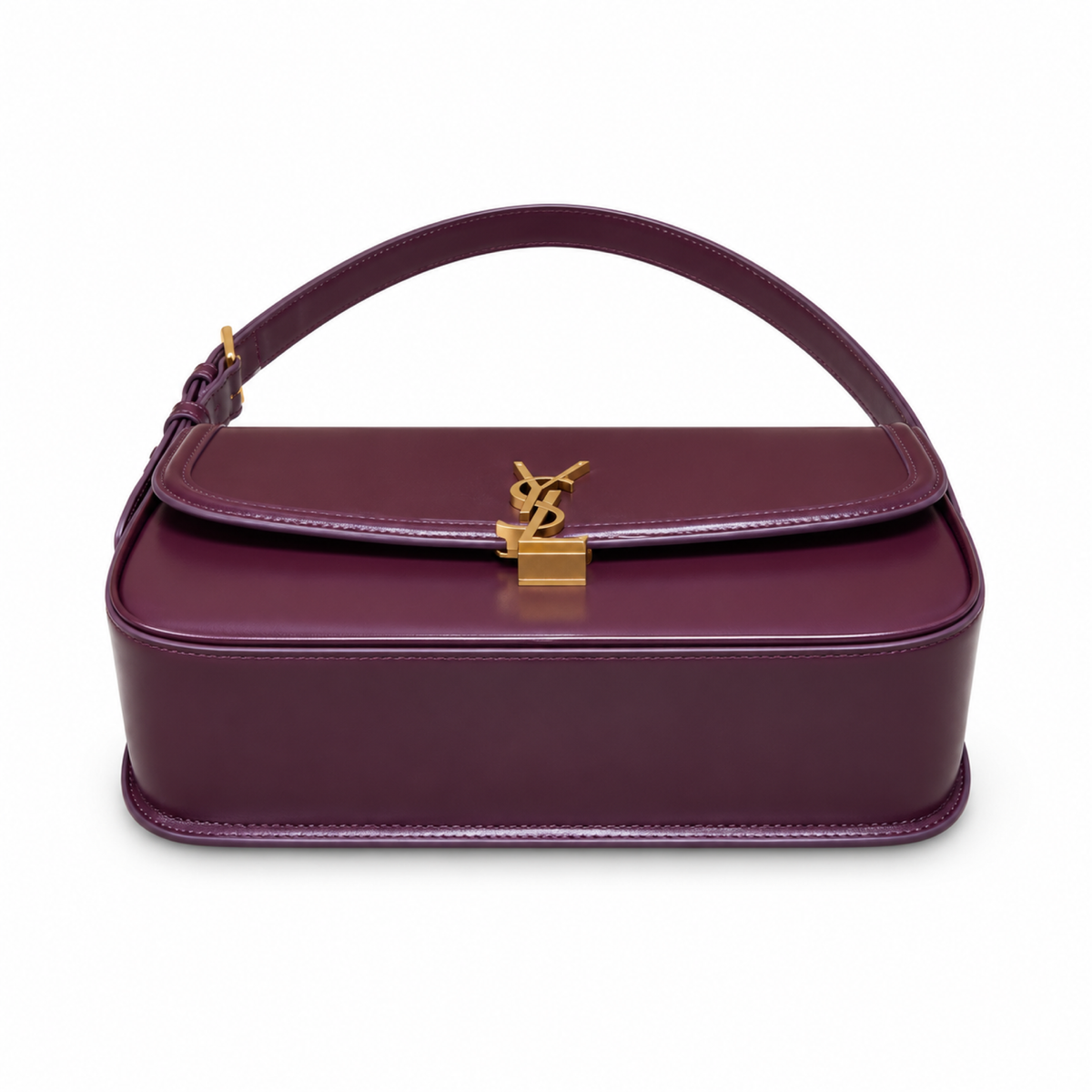 Saint Laurent Solferino Medium Bag – Burgundy