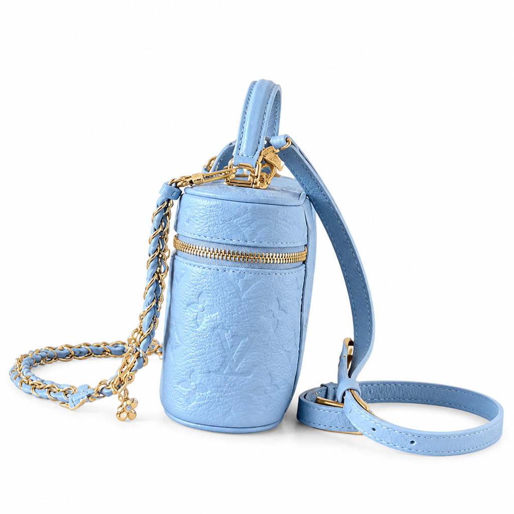 Louis Vuitton Vanity PM – Blue Monogram Empreinte