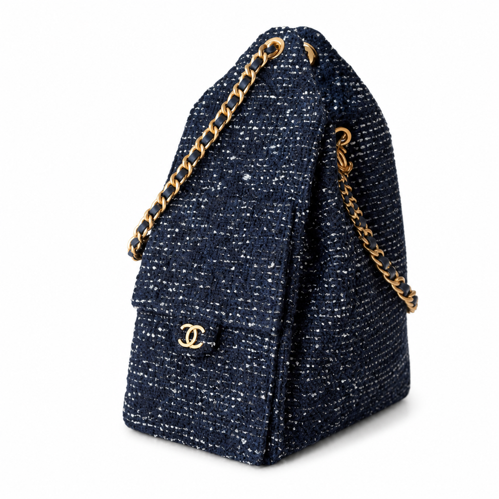Chanel Quilted Leather Spacious Chain Shoulder Bag