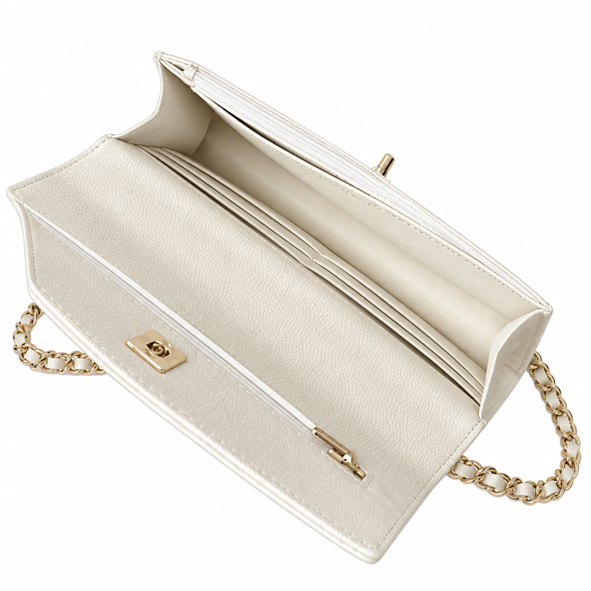 Chanel Quilted Evening Chain Bag 18.5cm